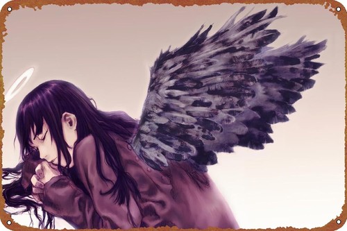 Haibane Renmei Anime Metal Tin - Vintage Fashion Posters recension och pris