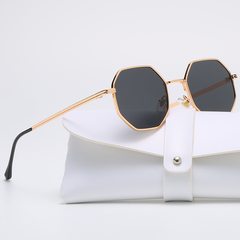 Square Polygon Metal Sunglasse - Vintage Fashion Brands recension och pris