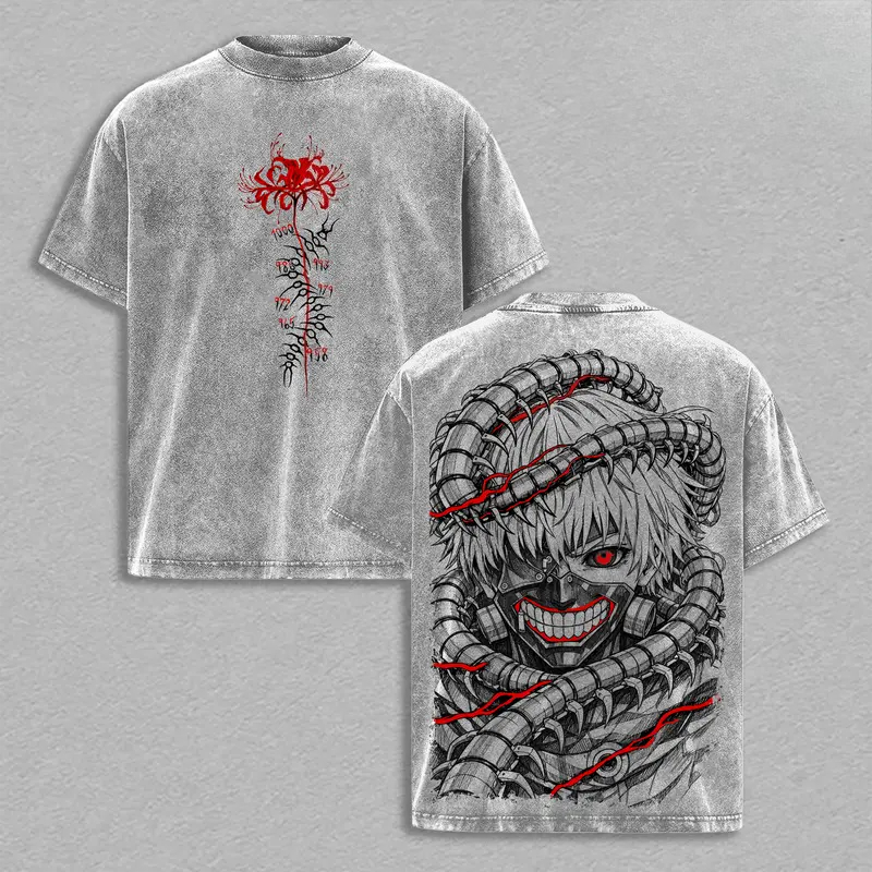 Manga Kaneki Ken Retro T Shirt - Vintage Ken Fashion recension och pris