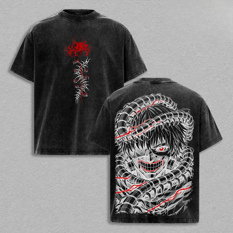 Manga Kaneki Ken Retro T Shirt - Vintage Ken Fashion recension och pris